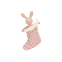 Jellycat - Pluszak 20 cm Króliczek w lśniącej skarpecie Shimmer stocking