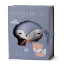 Picca LouLou - Przytulanka 18 cm Luxury gift box Pan Lisek Blue