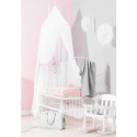 Jollein - Baldachim nad łóżeczko niemowlęce 245 cm Vintage White