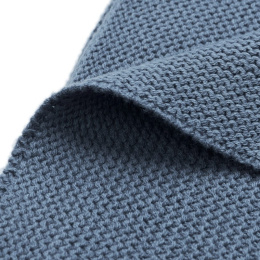 Jollein - Kocyk tkany 75 x 100 cm TOG 1.0 Basic knit Jeans blue