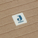 Jollein - Kocyk tkany 75 x 100 cm Pure knit Velvet Biscuit