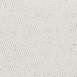 Jollein - Kocyk tkany 75 x 100 cm River knit Cream white