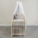 Jollein - Moskitiera woalowa nad łóżeczko niemowlęce 155 cm Vintage White