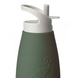 Nuuroo - Silikonowa butelka 350 ml Pax Dusty green