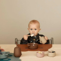 Nuuroo - Silikonowa podkładka na stół dla dzieci Teddy Caramel café