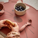 Nuuroo - Silikonowa podkładka na stół dla dzieci Mouse Mahogany