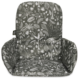 Jollein - Poduszka stabilizująca do krzesełek do karmienia Botanical Leaf green