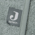 Jollein - Poncho kąpielowe z kapturem 65 x 62 cm Rabbit Ash green