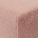 Jollein - Prześcieradło do łóżeczka 2 szt. 60 x 120 cm Pale pink-Rosewood