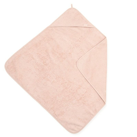 Jollein - Ręcznik kąpielowy z kapturem 75 x 75 cm Frotte Pale pink