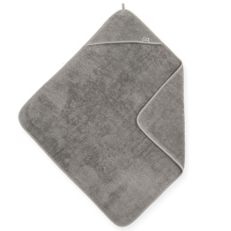 Jollein - Ręcznik kąpielowy z kapturem 75 x 75 cm Frotte Storm grey