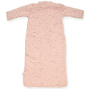 Jollein - Śpiworek niemowlęcy całoroczny 2-warstwowy 110 cm Whales Pale pink