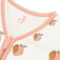 Jollein - Śpiworek niemowlęcy całoroczny z odpinanymi rękawami 110 cm Peach