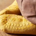 GoBabyGo - Skarpetki antypoślizgowe do nauki chodzenia 1-2 lata Mustard