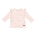 Little Dutch - T-shirt z długim rękawem i falbanką 62 cm Little pink flowers