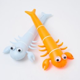 Sunnylife - Dmuchany makaron do pływania dla dzieci 2-szt. Sonny the sea creature Neon orange