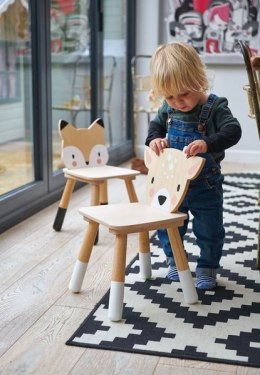 Tender Leaf Toys - Drewniane krzesełko Forest Jelonek