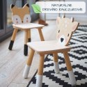 Tender Leaf Toys - Drewniane krzesełko Forest Lisek