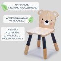 Tender Leaf Toys - Drewniane krzesełko Forest Miś