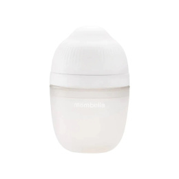 Mömbella - Butelka antykolkowa dla noworodka Silikonowa 210 ml Ivory