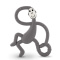Matchstick Monkey - Gryzak masujący ze szczoteczką Terapeutyczny Dancing Grey
