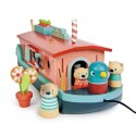 Tender Leaf Toys - Rodzina wydr na łodzi