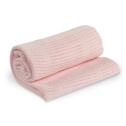 Lulujo - Kocyk bawełniany Tkany Pink