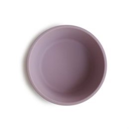 Mushie - Silikonowa miseczka z przyssawką Soft lilac