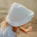 Little Dutch - Dwustronny kapelusz przeciwsłoneczny r. 1 Daisies Blue