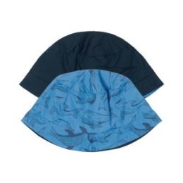 Little Dutch - Dwustronny kapelusz przeciwsłoneczny r. 2 Sea life Blue