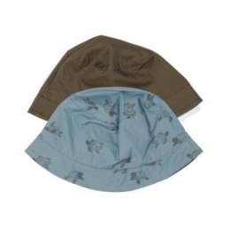 Little Dutch - Dwustronny kapelusz przeciwsłoneczny r. 1 Turtle island Olive