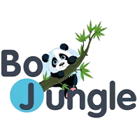 Bo Jungle logo panda 